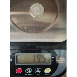 @MUY RARA - DEFECTO EN CANTO@ RUSIA 1 RUBLO 1887 ZAR ALEXANDER III KM.Y.46 MONEDA DE PLATA Russia
