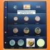 . 1 aaaaaacoin @ENVÍO HOY@ HOJA PARDO + ESPAÑA MONEDAS EURO 2025 + 2 EUROS 2025 SALAMANCA ** NO INCLUÍDA 40 Euros PLATA **