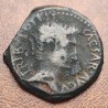 . @RARA@ AS IBERICO de EMERITA AUGUSTA Emperador AUGUSTO 27 d.c. MÉRIDA MONEDA DE BRONCE Hispania Antigua