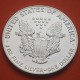@LA DE LA FOTO@ ESTADOS UNIDOS 1 DOLAR 1988 EAGLE LIBERTY MONEDA DE PLATA PURA SC $1 Dollar Coin USA ONZA OZ cápsula