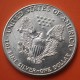 @LA DE LA FOTO@ ESTADOS UNIDOS 1 DOLAR 1988 EAGLE LIBERTY MONEDA DE PLATA PURA SC $1 Dollar Coin USA ONZA OZ cápsula