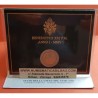 @MUY RARA@ VATICANO 2 EUROS 2005 AÑO MUNDIAL DE LA JUVENTUD SC MONEDA CONMEMORATIVA EN CARTERA ESTUCHE OFICIAL