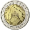@RARA@ VATICANO 2 EUROS 2004 ANIVERSARIO DEL ESTADO SC MONEDA CONMEMORATIVA EN CARTERA ESTUCHE OFICIAL
