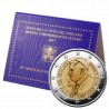 . @RARA@ VATICANO 2 EUROS 2007 CUMPLEAÑOS DEL PAPA BENEDICTO XVI SC MONEDA CONMEMORATIVA EN CARTERA ESTUCHE OFICIAL