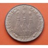 SAN MARINO 20 LIRAS 1975 PAJARO y POLLUELOS KM 44 MONEDA DE LATON SC- 20 Lire