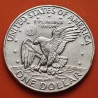 @VER FOTO@ ESTADOS UNIDOS 1 DOLAR 1974 S PRESIDENTE EISENHOWER KM.203A MONEDA DE PLATA MBC- USA 1 Dollar silver