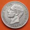 @MUY BONITA@ ESPAÑA 5 PESETAS 1885 * 18 86 MSM REY ALFONSO XII KM.688 MONEDA DE PLATA (DURO) Spain silver R/2