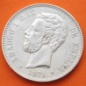 @PRECIOSA@ ESPAÑA 5 PESETAS 1871 * 18 71 SDM REY AMADEO I DE SABOYA y ESCUDO KM.666 MONEDA DE PLATA (DURO) Spain silver R/5