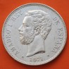 @PRECIOSA@ ESPAÑA 5 PESETAS 1871 * 18 71 SDM REY AMADEO I DE SABOYA y ESCUDO KM.666 MONEDA DE PLATA (DURO) Spain silver R/1