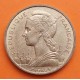 SOMALIA FRANCESA 20 FRANCOS 1965 BARCOS y MARIANNE KM.12 MONEDA DE LATÓN EBC. Francia COTE FRANCIA DES SOMALIS Djibouti