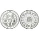 . 1 moneda + CÁPSULA + CERTIFICADO x España 10000 PESETAS 1989 V CENTENARIO Cincuentin PLATA PURA 5 Onzas NO ESTUCHE