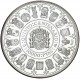 . 1 moneda + CÁPSULA + CERTIFICADO x España 10000 PESETAS 1989 V CENTENARIO Cincuentin PLATA PURA 5 Onzas NO ESTUCHE