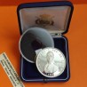 . @Tirada 250@  ESPAÑA MEDALLA DE PLATA 1975 REY JUAN CARLOS I 100 gramos Ley 878 mls. 2,82 ONZAS Oz CÁPSULA