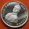 . @Tirada 250@  ESPAÑA MEDALLA DE PLATA 1975 REY JUAN CARLOS I 100 gramos Ley 878 mls. 2,82 ONZAS Oz CÁPSULA
