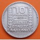FRANCIA 10 FRANCOS 1933 BUSTO DE DAMA Ceca de TURIN KM.878 MONEDA DE PLATA MBC France Silver Francs