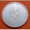 @VER FOTO@ CANADA 1 DOLAR 1964 1864 CHARLOTTETOWN QUEBEC KM.58 MONEDA DE PLATA SC + MANCHITA silver 0,60 ONZAS R/2