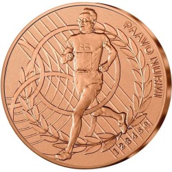 . 1 aaacoin @13/JUNIO Envío@ FRANCIA 1/4 EURO 2024 PAAVO NURMI CON ANTORCHA Olimpiada de París COBRE SC