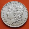 @PRECIOSA y RARA@ ESTADOS UNIDOS 1 DOLAR 1901 O MORGAN KM.110 MONEDA DE PLATA USA Silver $1 Dollar Coin R/3