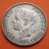 ESPAÑA 5 PESETAS 1898 * 18 98 SGV REY ALFONSO XIII KM.707 MONEDA DE PLATA (DURO) Spain silver R/5