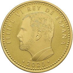 . 1 aaaaaacoin @ENVÍO HOY@ ESPAÑA 400 EUROS 2025 COPA MUNDIAL DE FUTBOL DE LA FIFA 2026 MONEDA DE ORO ESTUCHE FNMT Oz