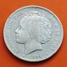 . @RARA - FALSA DE ÉPOCA@ ESPAÑA Rey ALFONSO XIII 2 PESETAS 1894 * 18 / 94 PGV Tipo "RIZOS" MONEDA DE PLATA KM.704 R/5