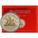 . 1 aaaaaacoin @ÚLTIMA MONEDA del PAPA FRANCISCO@ VATICANO 2 EUROS 2024 SANTO TOMAS DE AQUINO SC ESTUCHE CONMEMORATIVO