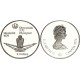 CANADA 5 DOLARES 1974 XXI OLIMPIADA DE MONTREAL 76 REMO KM.91 MONEDA DE PLATA @PROOF@ Canoeing
