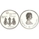CANADA 10 DOLARES 1974 BICICLETAS ANTIGUAS OLIMPIADA MONTREAL 1976 KM.95 MONEDA DE PLATA @PROOF@ 10 Dollars Cycling