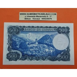. 1 Billete NUEVO x ESPAÑA 500 PESETAS 1971 JACINTO VERDAGUER Serie 1A Pick 153 SC Spain UNC banknote