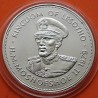 @Tirada 5.000@ LESOTHO 10 MALOTI 1979 Rey MOSHOESHOE I y MONUMENTO KM.23 MONEDA DE PLATA PROOF Africa