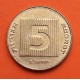 ISRAEL 5 AGOROT 1985 MONEDA ANTIGUA KM.1172 MONEDA DE LATON MBC+