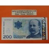 . @PVP NUEVO 150€@ NORUEGA 200 KRONER 2013 KRISTIAN BIRKELAND y BANDA HOLOGRÁFICA Pick 50.F BILLETE MBC Norway
