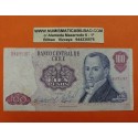. @PVP NUEVO 30€@ Banco Central de CHILE 100 PESOS 1981 DIEGO PORTALES Pick 152.B BILLETE CIRCULADO