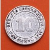 ESTRECHOS MALAYOS 10 CENTIMOS 1918 REY JORGE V KM.29.B MONEDA DE PLATA MBC- Straits Settlements 10 Cents