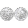 AUSTRIA 20 EUROS 2011 MERCADO ROMANO Emperador CONSTANTINO II Ruinas de AGUNTUM MONEDA DE PLATA ESTUCHE Österreich