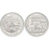 AUSTRIA 20 EUROS 2010 CARRUAJE ROMANO Emperador CLAUDIO Ruinas de VIRUNUM MONEDA DE PLATA ESTUCHE Österreich