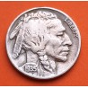 ESTADOS UNIDOS 5 CENTAVOS 1935 BUFFALO e INDIO NATIVO KM.134 MONEDA DE NICKEL MBC- USA 5 Cent coin