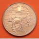 NEPAL 2 RUPIAS 2006 MONTE EVEREST y SAGARMATHA CON VACAS KM.1188 MONEDA DE LATÓN SC-