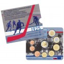 . 1acoin ESLOVAQUIA CARTERA OFICIAL EUROS 2025 HOCKEY 1+2+5+10+20+50 Centimos + 1€ + 2 EUROS 2025 SET KMS Tirada 7.500