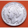 HOLANDA 1 GULDEN 1931 REINA JULIANA KM.161.1 MONEDA DE PLATA MBC The Netherlands silver coin R/3