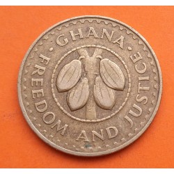 GHANA 50 CEDIS 1999 TAMBORES TIBALES KM.31 MONEDA DE NIQUEL MBC- Africa coin