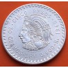 MEXICO 5 PESOS 1948 INDIO CUAUHTEMOC KM.465 MONEDA DE PLATA EBC Mejico silver coin 0,87 ONZAS R/1