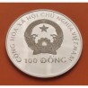 VIETNAM 100 DONG 1989 REMO BARCELONA OLYMPIC GAMES KM.31 MONEDA DE PLATA PROOF Viet-nam silver coin