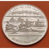 VIETNAM 100 DONG 1989 REMO BARCELONA OLYMPIC GAMES KM.31 MONEDA DE PLATA PROOF Viet-nam silver coin