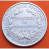 @ESCASA@ INDOCHINA 1 PIASTRA 1906 A DAMA KM.5A MONEDA DE PLATA MBC+ Indochine Francaise 1 Piastre de Commerce