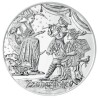 . @ESCASA@ AUSTRIA 20 EUROS 2016 MUSICO WOLFGANG AMADEUS MOZART Mythos MONEDA DE PLATA PROOF ESTUCHE Österreich