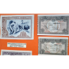 @ESPECTACULAR CONSERVACION@ EUSKADI 5+10+25+50+100 PESETAS 1937 BILBAO Juego de 5 BILLETES de EUZKADI 1936 GUERRA CIVIL R/7