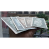 @ESPECTACULAR CONSERVACION@ EUSKADI 5+10+25+50+100 PESETAS 1937 BILBAO Juego de 5 BILLETES de EUZKADI 1936 GUERRA CIVIL R/7