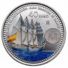 . 1 aaaaaacoin @4/JUNIO Envío@ ESPAÑA 40 EUROS 2025 INFANTA LEONOR - BARCO JUAN SEBASTIAN DE ELCANO MONEDA DE PLATA SC FNMT