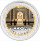 . 1 aaaaaaacoin @ENVÍO HOY@ VATICANO 2 EUROS 2025 SEDE VACANTE MMXV - PAPA FRANCISCO cápsula @MONEDA CONMEMORATIVA NO OFICIAL@